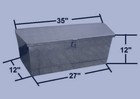 35 x12 x12  Aluminum Trailer Tongue Tool Box Pickup Truck Bed Storage