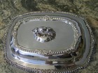 Gorham Classic Royal Style Silver Double Entree Covered Server Serving Tray