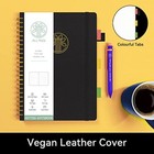  Spiral Dot Grid Notebook Journal Paper Notebook Hardcover Spiral Black Dotted