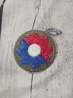 9th Infantry Division Us Army Shoulder Patch Vietnam War Vintage Merrowed Edge