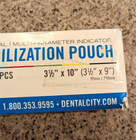 Self Sterilization Pouches Pouch Autoclave  Sterilizer Bags Dental 3 5 X10 200 Q