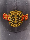 Vintage 2001 Otto Gwinnett County Fire Gcfs Hat 9 11 Memorial Cap Heavy Fade