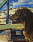 Custom Pet Portrait 5x7        Hand-painted Acrylic Pet Painting From Your Photo