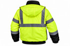 Rj3210 Hi Vis Waterproof Insulated Reflective Road Work Safety Bomber Jacket