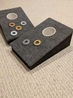 Ohio - Washer Horseshoes Pitching cornhole Toss Game - 1 Hole Slant Top
