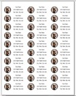 150 Cute Doberman Dog Mailing Return Address Labels Personalized  1 X 2 5 8 In 