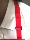 Cutest Ever Red Vinyl Waterproof Apron Durable Ultra Lightweight Dish Grooming