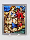 Virgin Mary Stained Glass Accent Metropolitan Museum Of Art Flight From Egypt