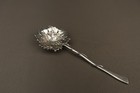 Antique Spanish 916 Silver Spoon Vine Grape Leaf