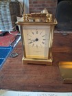 Vintage Brass Taylor   Bligh Heavy Carriage Clock