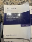 2022 Cfa Level 1 Exam Prep Books - Kaplan Schweser