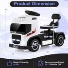 6v Kids Electric Ride-on Truck Battery Powered Ride-on Toy W led Lights