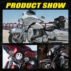7  Led Headlight Halo   Passing Lamps For Harley Heritage Softail Classic Flstc