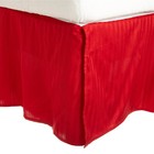 300 Thread Count 100  Egyptian Cotton Modern Stripes 15  Drop Bed Skirt
