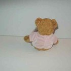Breast Cancer Bear Avon 2001 Plush 7  Pink Velvet Shirt Awareness New W  Tag
