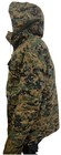 Military Style Army Digital Camo Temperate Anorak Hooded Pullover Jacket Large