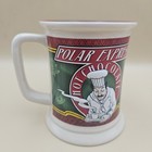 Polar Express 3-d Hot Chocolate Mug Green Raised Chef Server 12oz Warner Bros 