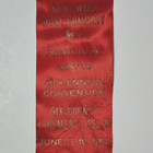 1952 Six-county Firemen s Assn Frackville Pa 48th Annual Convention Ribbon 4 5 h