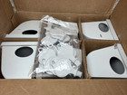 Kness 6 Snap-e Mouse Trap Covers With Key  Color  Gray  new  Bulk Pack