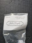 John Wright  088503  Cast Iron Shutter Slide Bolt - Hurricane - Flat Black - 12 