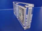 Acrylic 100 Pack Bank Note Bep Currency Display Dollar Case Frame Money Holder