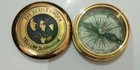 Lot Of 5 Nautical Vintage Marine Antique 2  Brass Poem Pocket Direction  Compass