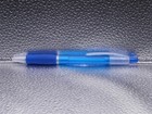 Chase Bank Clear Blue White Rubber Hand Grip Financial Advertising Ballpoint Pen
