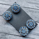 Light Blue Crystal Magnetic Pins   Pageants  Western  Saddle Seat Huntseat Pins