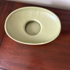 Mccoy Vintage Floraline Olive Green Matte Planter- 1960   s- Usa-  486 - Perfect 