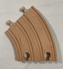 Brio  33399 Short Double Curve Track For Wooden Railway Trains Rare 
