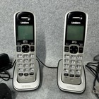 Uniden Dect 6 0 Cordless Phone System D1680-4 W  2 Handsets   Answering Base