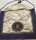 Antique Rare  1876 Masonic Apron Circa 1876 Apron Central Emblem 150yrs Old