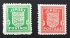 1941-1944 Great Britain Jersey German Occupation Wwii Set Of  8  Sg 1-8
