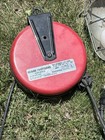 Sears Craftsman Retractable Cord Reel Trouble Light  Red Metal plastic 83914 Vtg
