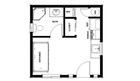 Adu  Tiny Home 256 Sq ft  With Crawl Space  Slab And Pier Foundation Options