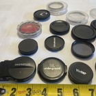 Lens  Lens Cover   Filter Lot Of 19 Mixed Brands Including Canon Olympus   Nikon
