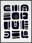 Abstract Shapes Grid Layout Stencil For Creative Projects - Stencilair