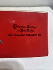 Vintage Fairmont Creamery Company  Advertising Ink Blotter Paper Holder