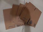 Uline 4x4x4 Corrugated Cardboard Shipping Packing Boxes  25 Pack  
