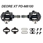 New Shimano Deore Xt Pd-m8100 Spd Xc Mtb Mountain Bike Clipless Pedals   Cleats