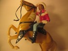 Vintage Hartland King Of Cowboys  Roy Rogers   Full Rearing Trigger  800 series