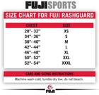 Fuji Sports Baseline Ibjjf Ranked Bjj Jiu Jitsu Shortsleeve Ss Rashguard - Brown