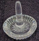 Excellent Waterford Heritage Round Ring Holder Irish Crystal Signed No Box