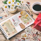 200 Pieces Vintage Scrapbook Supplies Pack For Junk Journal Planners Diy Pape   