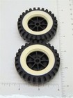 Set Of 2 Tonka Plastic Wheels inserts Replacement Toy Parts Tkp-072-2