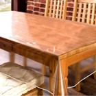6 Pcs Clear Plastic Vinyl 60x90  Tablecloths Protector Table Cover Wedding Party
