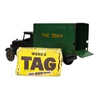 Antique Pressed Steel Werk stag Soap Advertising Truck   Soap Bar Cargo C1920