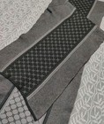 Authentic Gucci Scarf Shawl Multicolor Cashmere Stole Gg Logo Muffler France