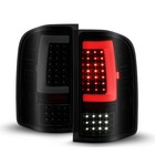 2pcs Tail Light Left Right Smoked Black Housing For Chevy For Gmc Sierra 3500hd