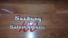 Seeburg Select-o-matic  b  - Upper Dome Glass W  Frame - Excellent Glass